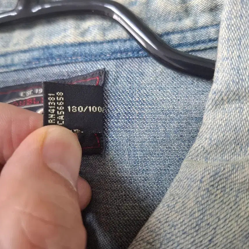 [BUNJANG] RRL Denim Work Shirt L / L RRL 더블알엘 데님 워크 셔츠 남방