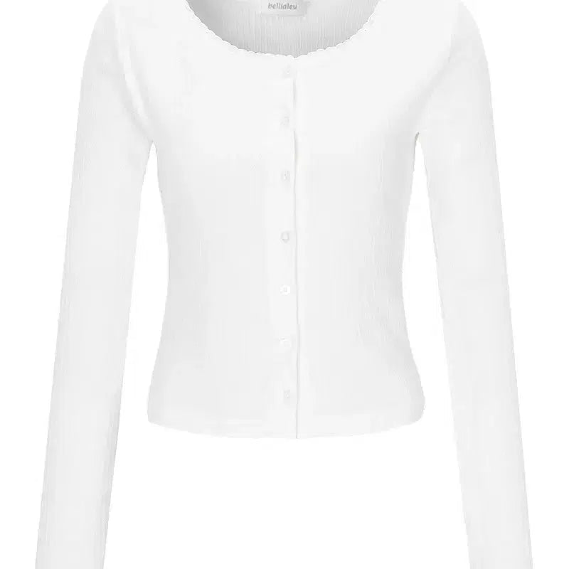 [BUNJANG] Weliare Bloom Cardigan White (Wonny House Collaboration) / 실사) 벨리아르 블룸 가디건 화이트 워니하우스 콜라보