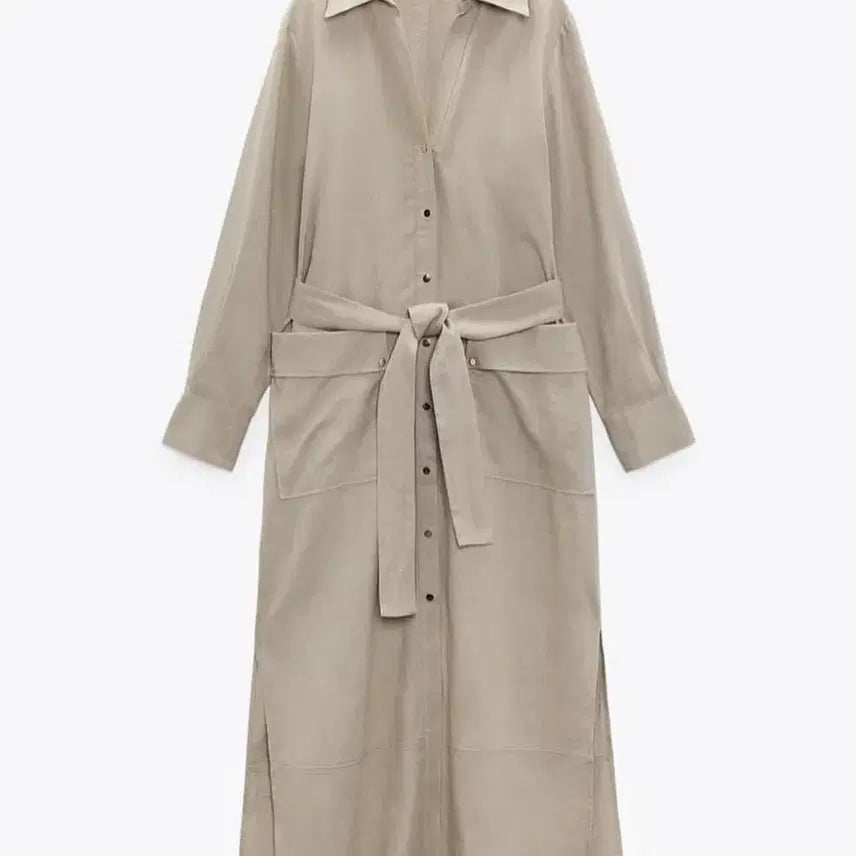 [BUNJANG] Zara &amp; 8Seconds Linen Belted Dress Set / 자라 8세컨즈. 원피스 2벌 각각 비용 ~이뻐요
