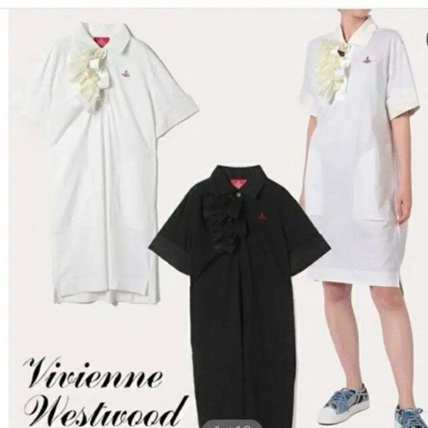 [BUNJANG] Vivienne Westwood Red Label Frill Dress Black / 비비안웨스트우드 레드라벨 프릴 원피스 블랙