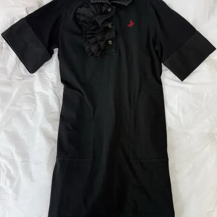 [BUNJANG] Vivienne Westwood Red Label Frill Dress Black / 비비안웨스트우드 레드라벨 프릴 원피스 블랙