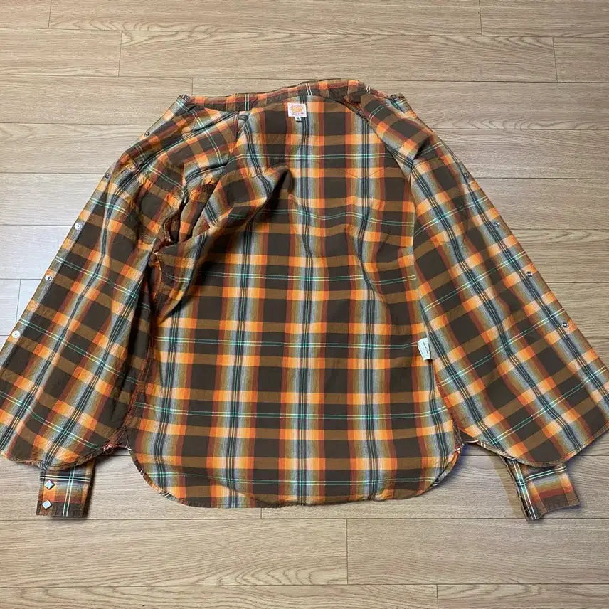 [BUNJANG] Sugar Cane Western Check Shirt / (M) 슈가케인 웨스턴 체크셔츠 / 토요엔터프라이즈
