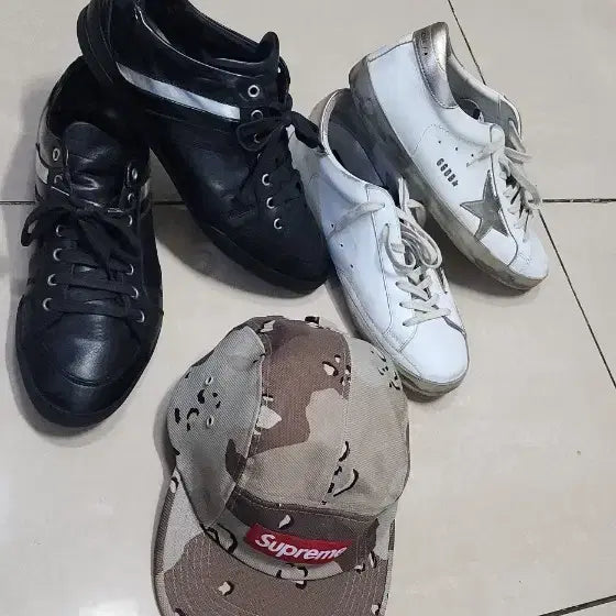 [BUNJANG] Dior Homme Leather Sneakers Size 42.5 / 디올옴므 DIOR 가죽스니커즈 275~280