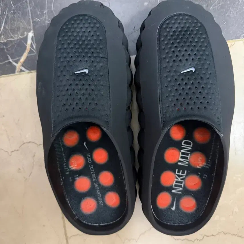 [BUNJANG] Nike MIND Black Slippers / 나이키 MIND 검정 슬리퍼