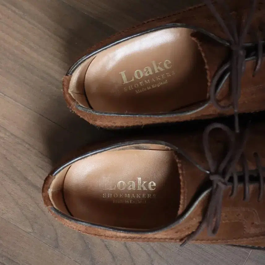 [BUNJANG] Loake Sovereign Suede Wingtip Shoes / 로크 소버린(스웨이드 윙팁) 7.5 (임시할인)