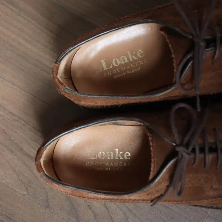 [BUNJANG] Loake Sovereign Suede Wingtip Shoes / 로크 소버린(스웨이드 윙팁) 7.5 (임시할인)