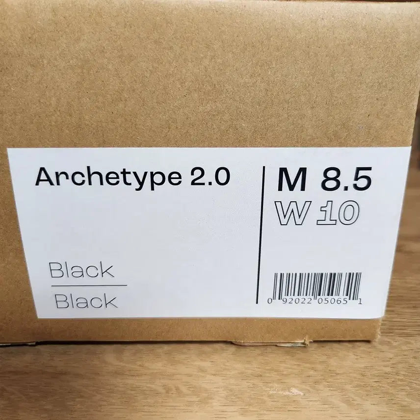 [BUNJANG] TOLOS Archetype 2.0 Black Shoes / 토로스 TOLOS Archetype 2.0 BLACK 265