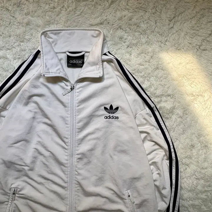 [BUNJANG] Adidas 90s Firebird Track Top Jersey White Navy 3XL / 90s 아디다스 파이어버드 네이비 화이트 져지 트랙탑 115 3XL