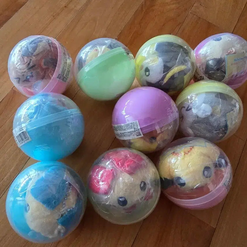 [BUNJANG] Pokemon Ball Cling Magnet Mascot Full Set (10 pcs) - Sealed / 포켓몬스터 볼 찰싹 마그넷 마스코트 미개봉 풀세트 판매