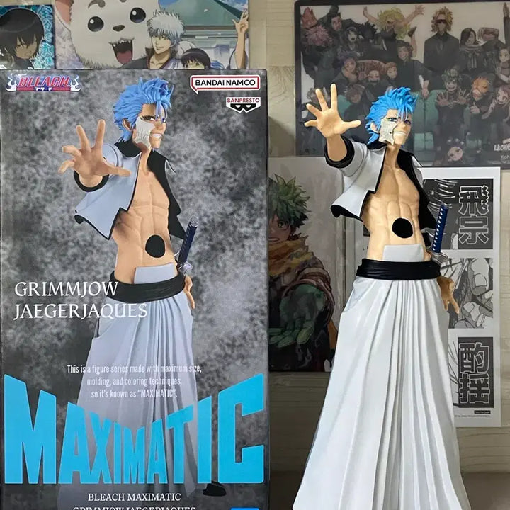 [BUNJANG] Bleach Grimmjow Jaegerjaquez Maxitic Figure (Boxed, Unsealed) / (박스O/개봉) 블리치 그림죠 재거잭 맥시매틱 피규어