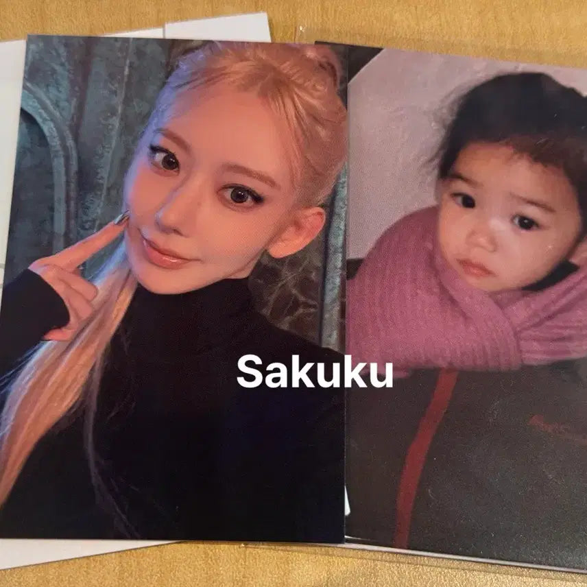 [BUNJANG] LE SSERAFIM Sakura Studio Photocard / 르세라핌 공방포카 사쿠라 공방 포카 르세라핌 아기 포카