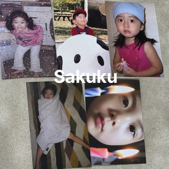 [BUNJANG] LE SSERAFIM Sakura Studio Photocard / 르세라핌 공방포카 사쿠라 공방 포카 르세라핌 아기 포카