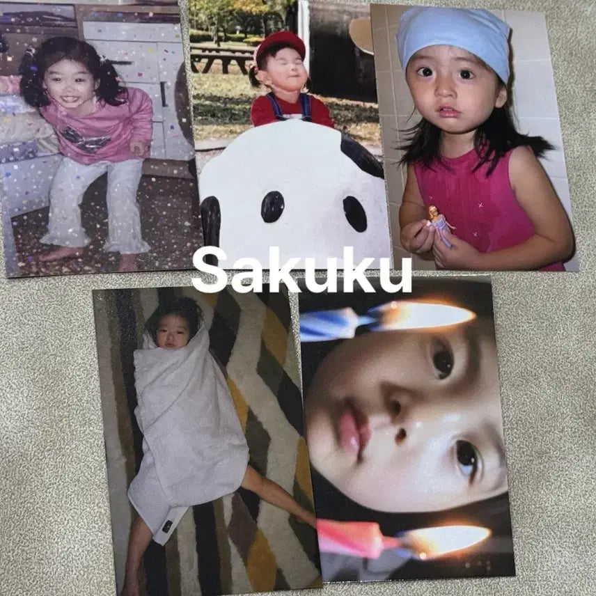 [BUNJANG] LE SSERAFIM Sakura Studio Photocard / 르세라핌 공방포카 사쿠라 공방 포카 르세라핌 아기 포카