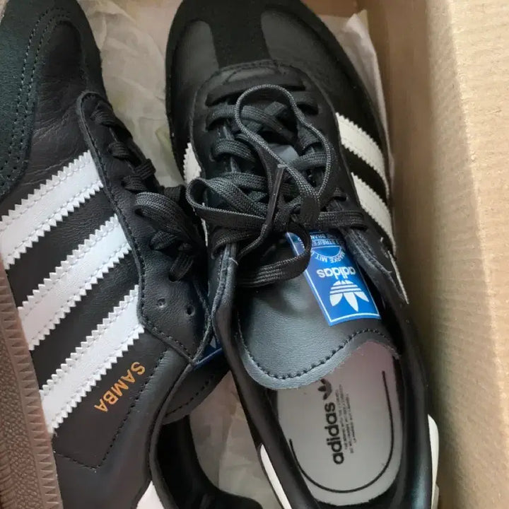 [BUNJANG] Adidas Samba Black Sneakers / 아디다스 삼바 블랙 운동화