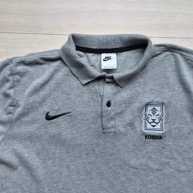 [SOLD OUT] 나이키 대한민국 사커 폴로 다크 그레이 헤더 L
