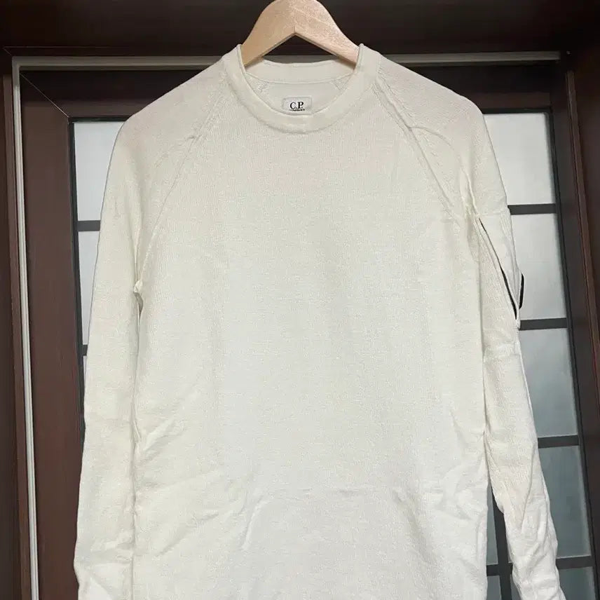 [BUNJANG] CP Company Knit Ivory Size 48 / CP 컴퍼니 니트 아이보리  [ 48 ]