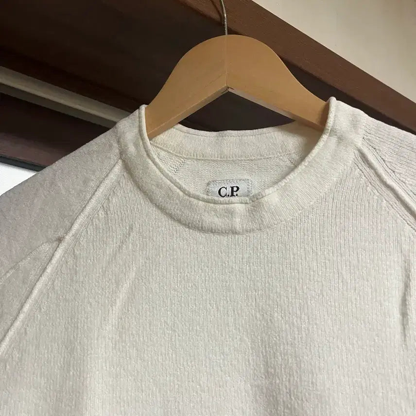 [BUNJANG] CP Company Knit Ivory Size 48 / CP 컴퍼니 니트 아이보리  [ 48 ]