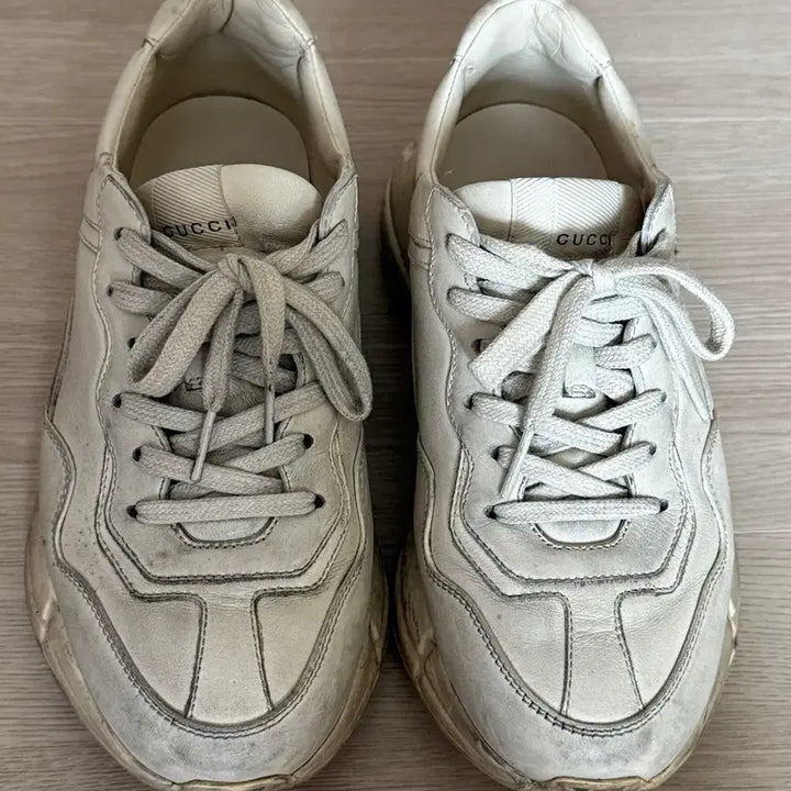 [BUNJANG] Gucci Rhyton Dirty Sneakers / 구찌 라이톤 더티 37H(245)