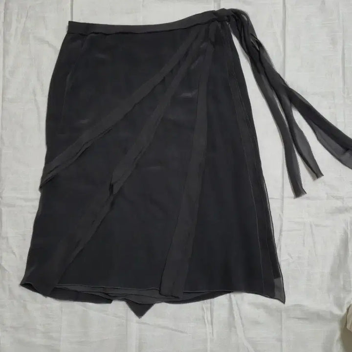 [BUNJANG] Max Mara Silk Wrap Skirt / Max Mara 실크 랩 스커트