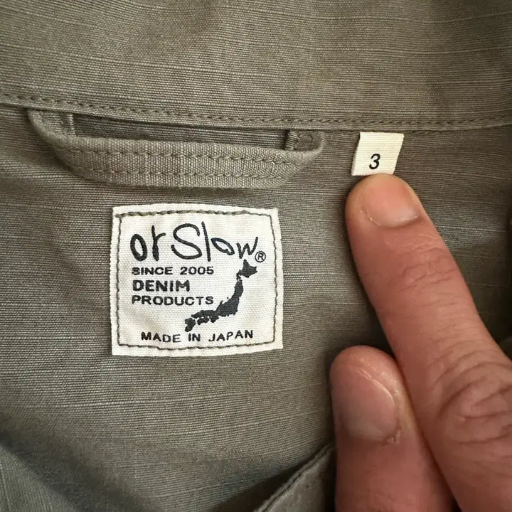 [BUNJANG] orslow BDU Jacket Size 3 / 오어슬로우 orslow BDU 자켓 3사이즈 판매합니다