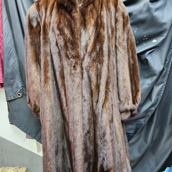 [BUNJANG] Jindo Mink Fur Coat / 진도밍크코트