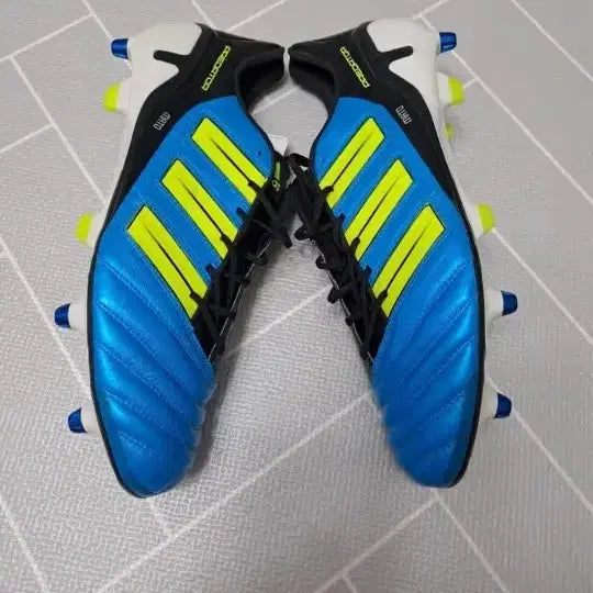 [BUNJANG] Adidas Predator AdiPower SG Mix Elite Blue Soccer Cleats 300mm / 아디다스 프레데터 아디파워 SG 믹스 엘리트블루 최상급축구화 300mm