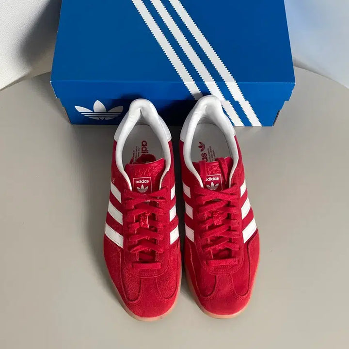 [BUNJANG] Adidas Gazelle Indoor Red Sneakers Size 265 with Box / 아디다스 가젤 인도어 레드 운동화 265 박스포함