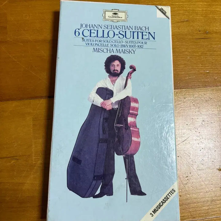 [BUNJANG] Bach 6 Cello Suites Cassette Tape 3-Tape Set - Maisky / 바흐 6첼로 카세트 테이프 3개 세트 마이스키 연주