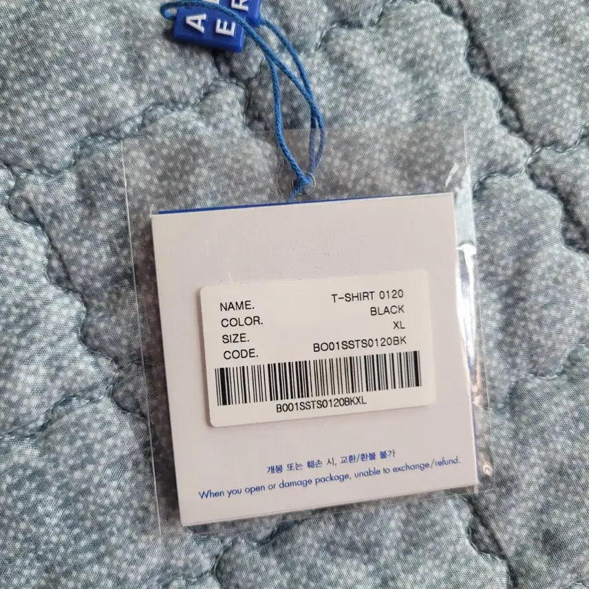 [BUNJANG] Ader Error T-shirt XL / 아더에러 반팔 XL 택O