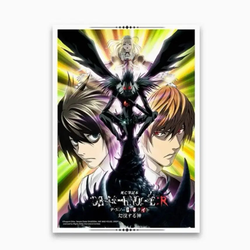 [BUNJANG] Death Note L &amp; Light Poster (Sealed) / 데스노트 엘 라이토 포스터 미개봉