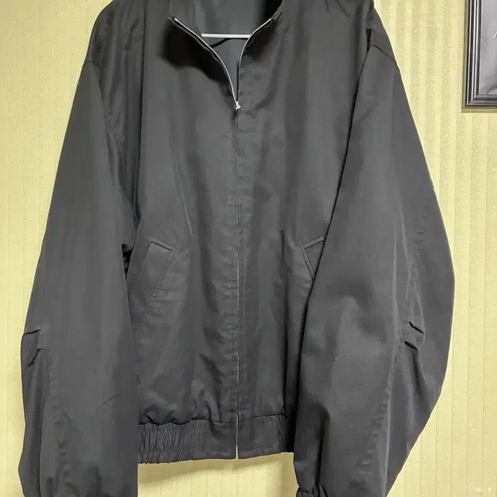 [BUNJANG] Orarri Washed Pins Silk Chambray Blouson Size 4 / 오라리 워시드 핀스 실크 샴브레이 블루종(4)