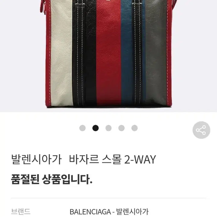 [BUNJANG] Balenciaga BAZAR Small 2-Way Bag / 발렌시아가 정품 바자 스몰 2way백