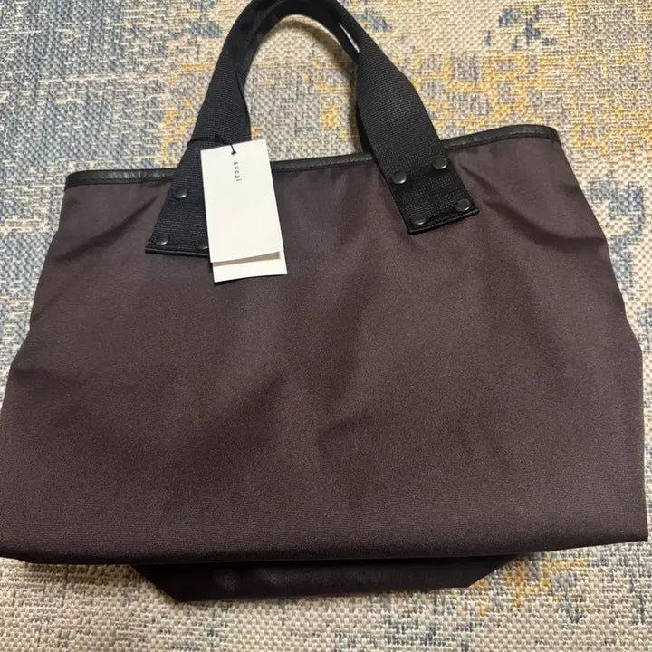 [BUNJANG] Sacai Medium Tote Bag Brown / 사카이 토트백 미디엄 브라운