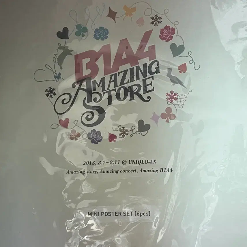 [BUNJANG] B1A4 AMAZING STORE Poster Set (6 pcs) / 미개봉 B1A4 AMAZING STORE 어메이징 스토어 포스터(6장)