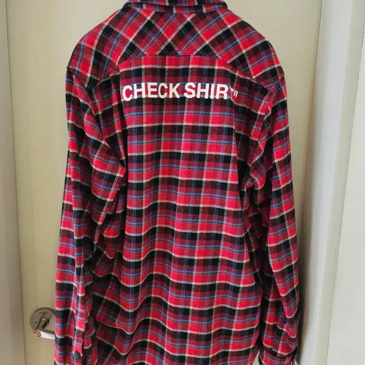 [BUNJANG] Off-White Check Shirt Flannel Shirt XXL / [정품] 오프화이트 "CHECK SHIRT" 플란넬 체크 셔츠 XXL