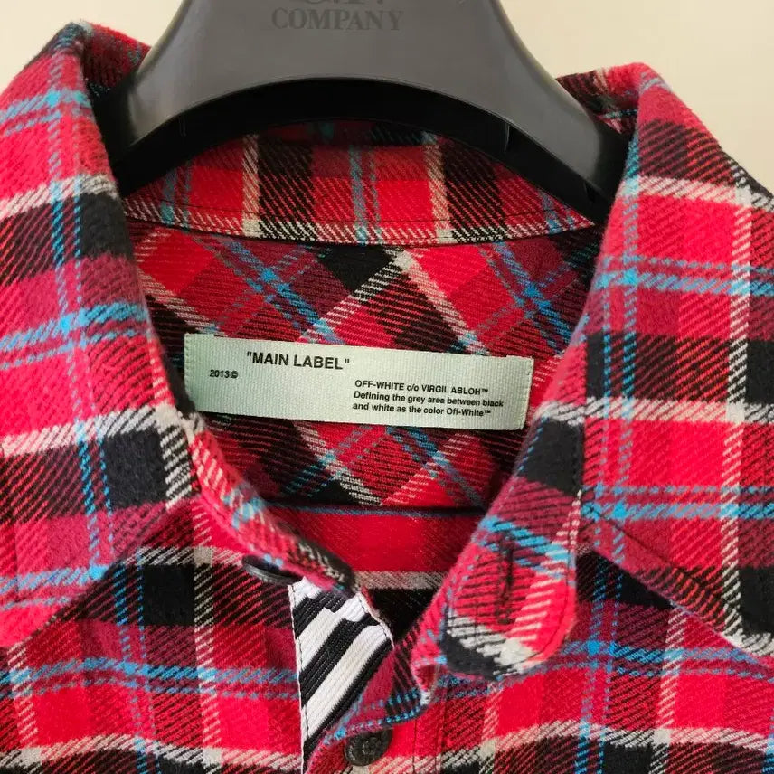 [BUNJANG] Off-White Check Shirt Flannel Shirt XXL / [정품] 오프화이트 "CHECK SHIRT" 플란넬 체크 셔츠 XXL