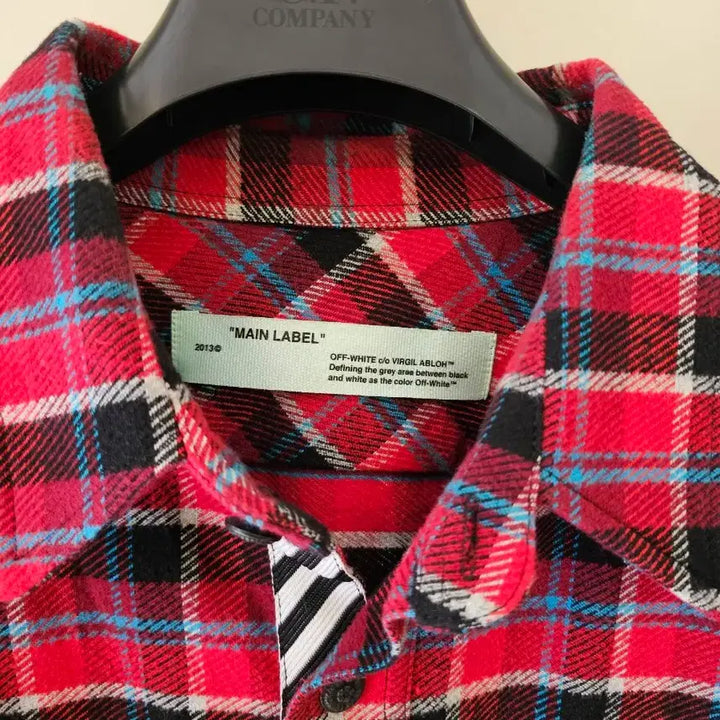 [BUNJANG] Off-White Check Shirt Flannel Shirt XXL / [정품] 오프화이트 "CHECK SHIRT" 플란넬 체크 셔츠 XXL