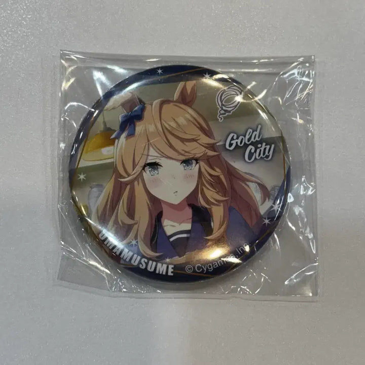 [BUNJANG] Uma Musume: Gold Ship Can Badge / 우마무스메 말딸 : 골드 시티 캔뱃지
