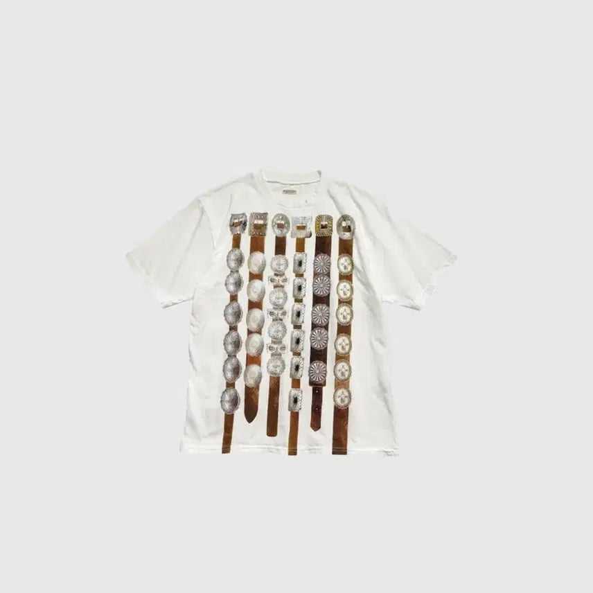 [BUNJANG] Kapital Koncho Belt T-Shirt (L) / 캐피탈 콘초벨트 티셔츠(L)