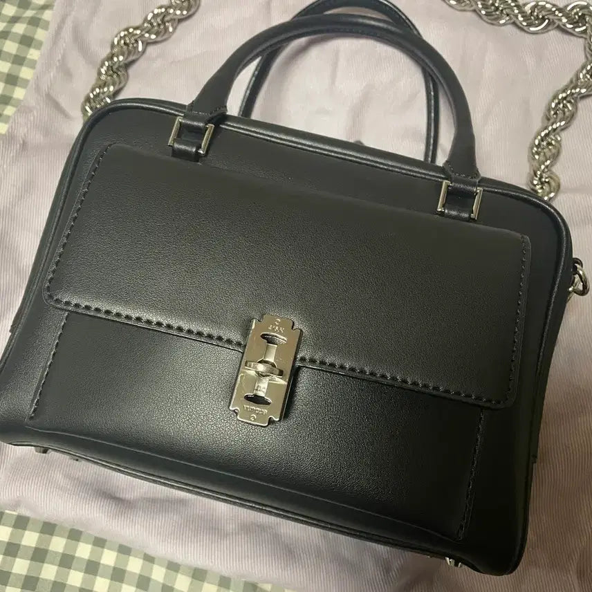 [BUNJANG] BONC Fourre Tout Tote Bag Black Small / 분크 포슈 토트 블랙 스몰