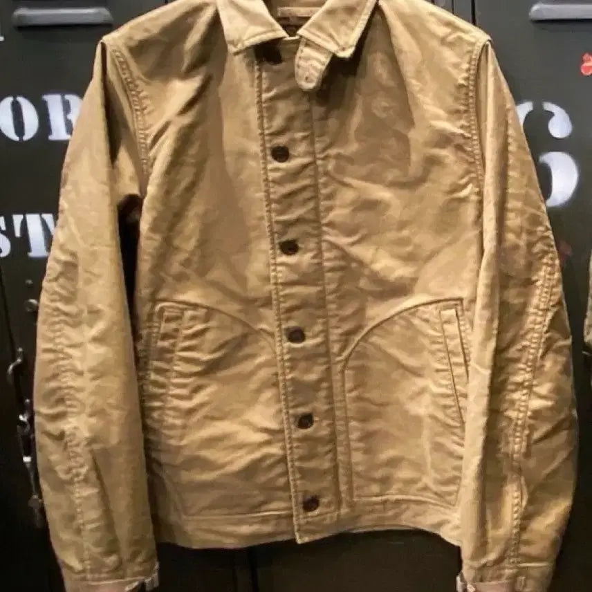 [BUNJANG] Freewheelers Jungle Cloth Deck Jacket / 프리휠러스 덱 워커 자켓