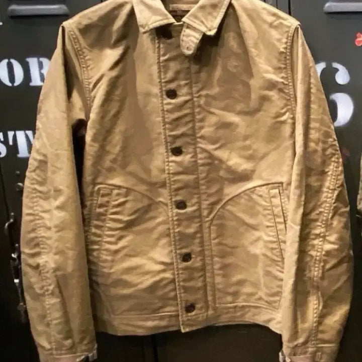[BUNJANG] Freewheelers Jungle Cloth Deck Jacket / 프리휠러스 덱 워커 자켓