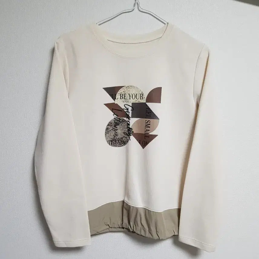 [BUNJANG] All&amp;Sundry T-Shirt Ivory Beige / 새상품급)올앤선드리 티셔츠