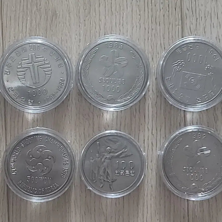 [BUNJANG] Rare Coin &amp; Commemorative Coin Set (6 Types) / 희귀동전.기념주화 6종 세트.최상품