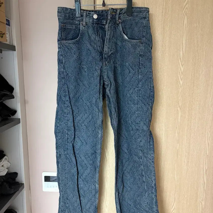 [BUNJANG] Zara Distressed Wash Denim Pants / 자라 데미지 워싱 데님 팬츠 28