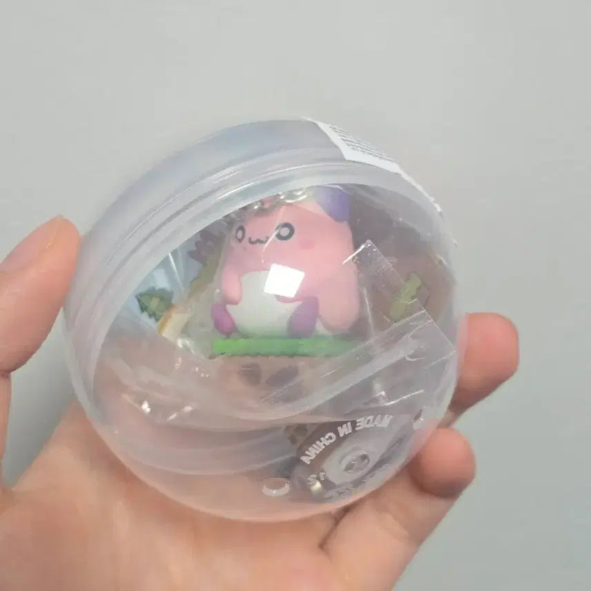 [BUNJANG] MapleStory Lotte World Pink Bean Keyring / 메이플스토리 롯데월드 핑크빈 키링