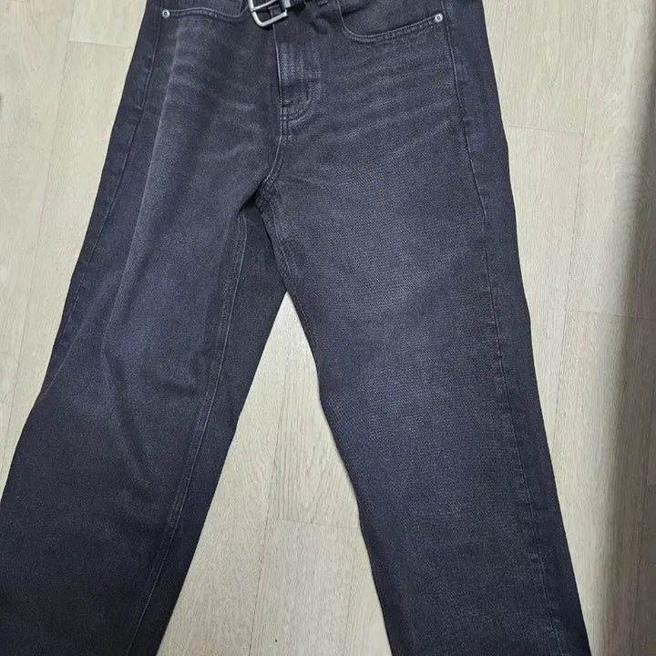 [BUNJANG] Musinsa Standard Big Wide Denim Pants Washed Black / [실착3회] 무탠다드 빅 와이드 데님팬츠 청바지 31 워시드 블랙