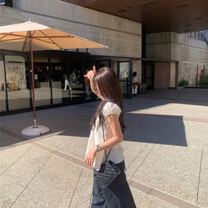[BUNJANG] Favorite Things Wave Rosie Blouse (Lemon) / 페이보릿띵스 웨이브 로지 블라우스 ( 레몬 )