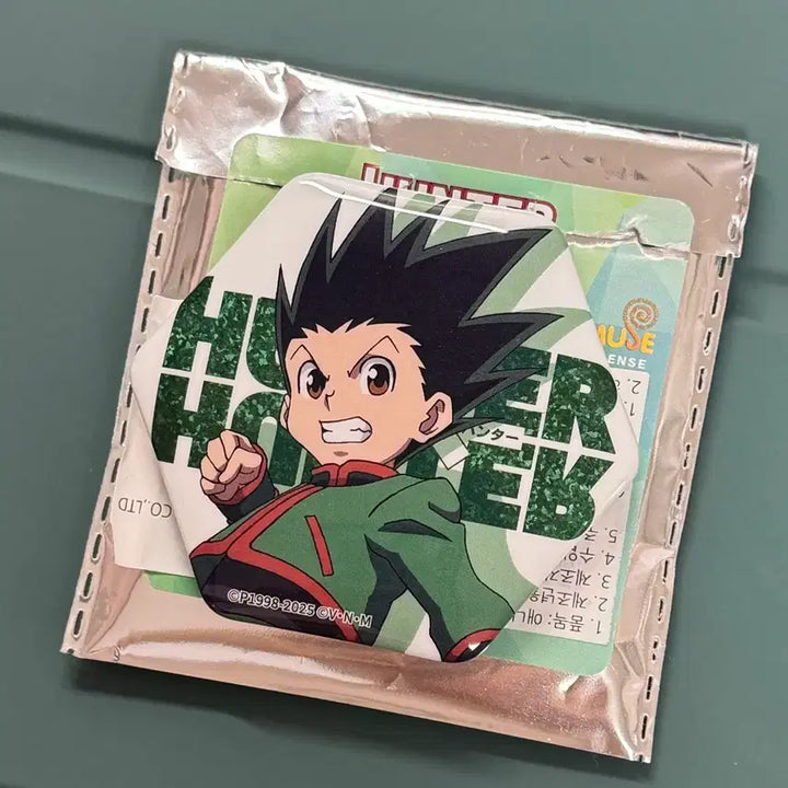 [BUNJANG] Hunter x Hunter Gon Hexagonal Badge / 헌터헌터 헌헌 곤 육각 뱃지 캔뱃지 핀버튼