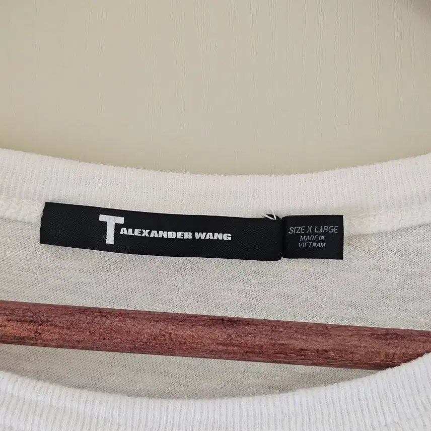 [BUNJANG] Alexander Wang White Pocket T-Shirt / [정품] 알렉산더왕 화이트 포켓 반팔 티셔츠